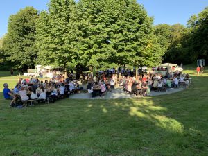 Read more about the article „Wir möchten die Stimmung vom letzten Jahr toppen“ Westharzer SC wiederholt Biergarten im Klosterpark